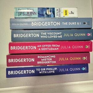 Bridgerton Book Series by Julia Quinn